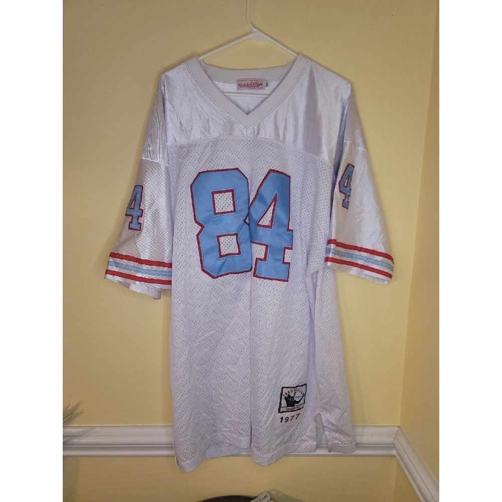 Mitchell & Ness Throwbacks 1977 Houston Oilers Billy Johnson #84 jersey Sz 56